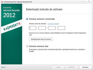 Activare Kaspersky Internet Security